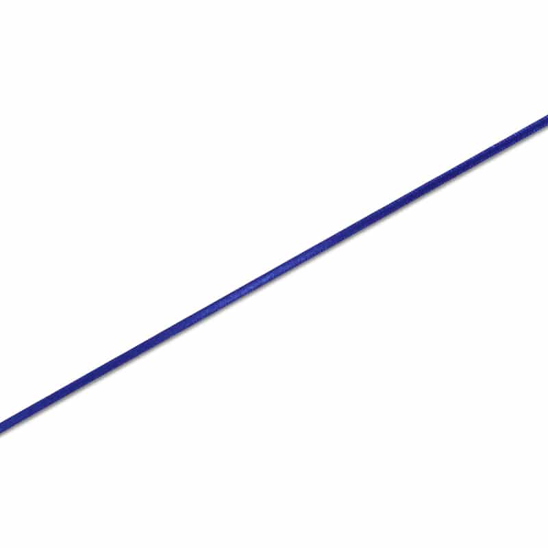 HEIKO シングルサテンリボン 3mm幅×20m 青 1巻