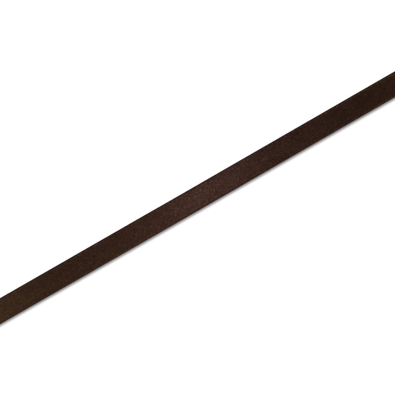 HEIKO シングルサテンリボン 9mm幅×20m 焦茶 1巻