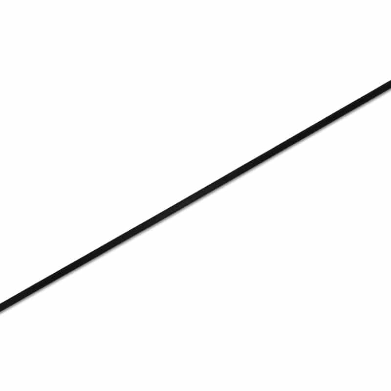 HEIKO シングルサテンリボン 3mm幅×20m 黒 1巻
